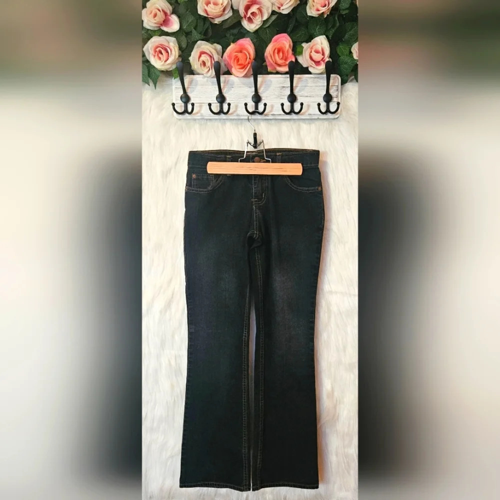 1989 Place Boot-Cut Girls Stretch Jeans